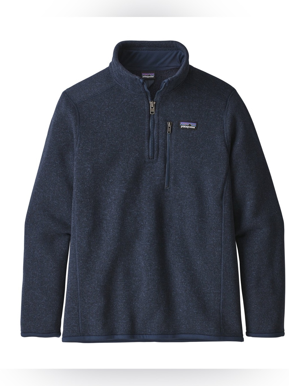 Kids' Better Sweater 1/4 Zip - Patagonia Worn Wear navy blue size 12